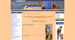 Desktop Screenshot of papagaj-shop.sk